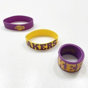 Los Angeles Lakers bracelet set
